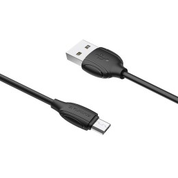 Кабель USB MicroUSB Borofone BX19 TPU 1м Черный