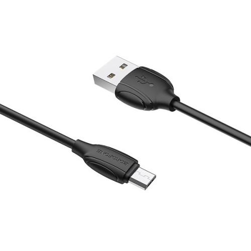 Кабель USB MicroUSB Borofone BX19 TPU 1м Черный