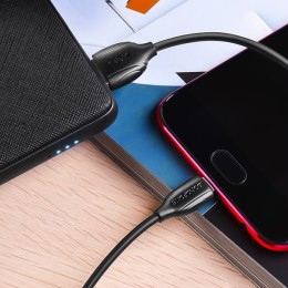 Кабель USB MicroUSB Borofone BX19 TPU 1м Черный