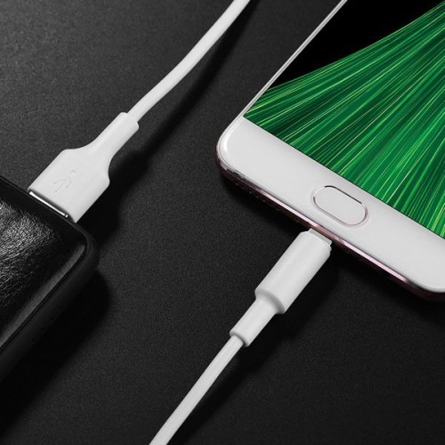 Кабель USB MicroUSB Hoco X25 TPU 1м Белый