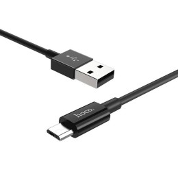 Кабель USB MicroUSB Hoco X23 TPU 1м Черный