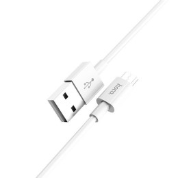 Кабель USB MicroUSB Hoco X23 TPU 1м Белый