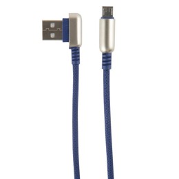 Кабель USB MicroUSB Red Line Loop 1м Синий