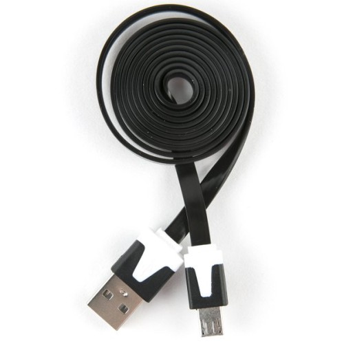 Кабель USB MicroUSB Red Line Lite 1м Черный