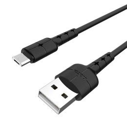 Кабель USB MicroUSB Hoco X30 1.2м Черный