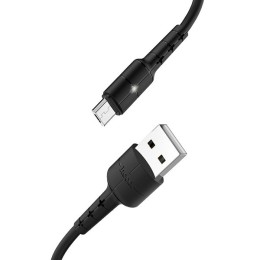 Кабель USB MicroUSB Hoco X30 1.2м Черный