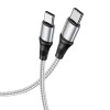 Кабель USB Type-C Hoco X50 1м Серый