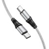 Кабель USB Type-C Hoco X50 1м Серый