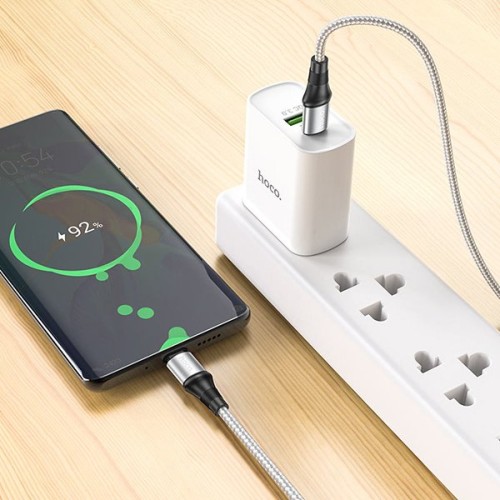 Кабель USB Type-C Hoco X50 1м Серый