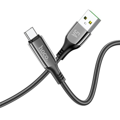 Кабель USB Type-C Hoco S51 1.2м Черный