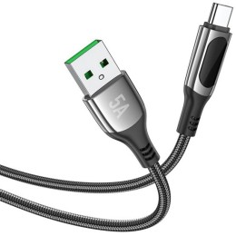 Кабель USB Type-C Hoco S51 1.2м Черный