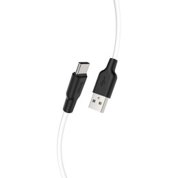 Кабель USB Type-C Hoco X21 Plus 1м Белый