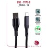 Кабель USB Type C ZDNC-TYPEC-BLK 1м Черный