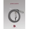 Кабель USB-A Type-C Type-C Lightning 1м Серый