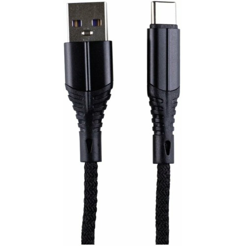 Кабель USB Type-C 2м Черный