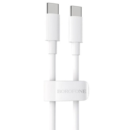 Кабель USB Type-C Type-C Borofone BX44 1м Белый
