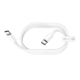 Кабель USB Type-C Type-C Borofone BX44 1м Белый