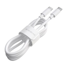 Кабель USB Type-C Type-C Borofone BX44 1м Белый