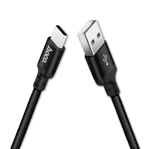 Кабель USB Type-C Hoco X14 1м Черный