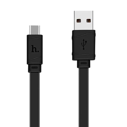 Кабель USB Type-C Hoco X5 TPU 1м Черный