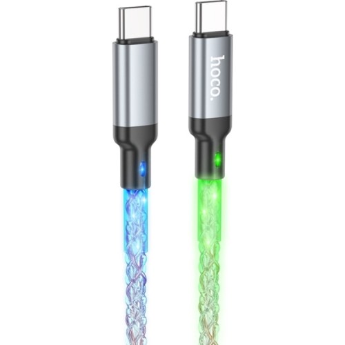 Кабель USB Hoco Type-C Type-C U112 Серый