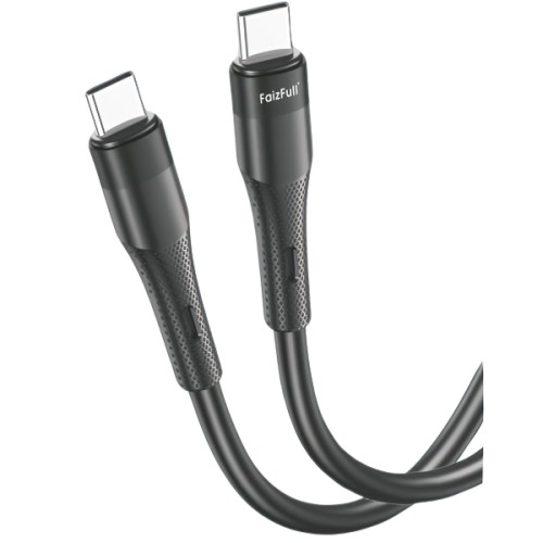 Кабель USB Type-C Type-C FaizFull FR92 2м Черный