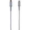 Кабель USB Type-C Lightning Red Line Серебристый