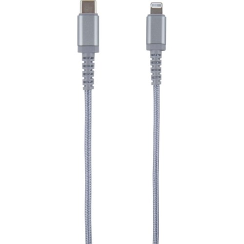 Кабель USB Type-C Lightning Red Line Серебристый