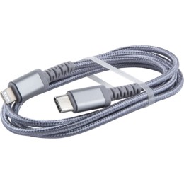 Кабель USB Type-C Lightning Red Line Серебристый