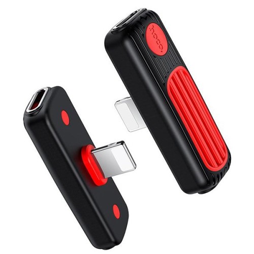 Переходник Lightning - Lightning Hoco LS29 Черный