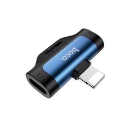 Переходник Lightning - Lightning Hoco LS31 Синий