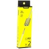 Переходник Remax RL-20S 3.5mm - 3.5mm x2 0.25м Золотой