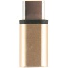 Переходник MicroUSB - USB Type-C Red Line Золотой