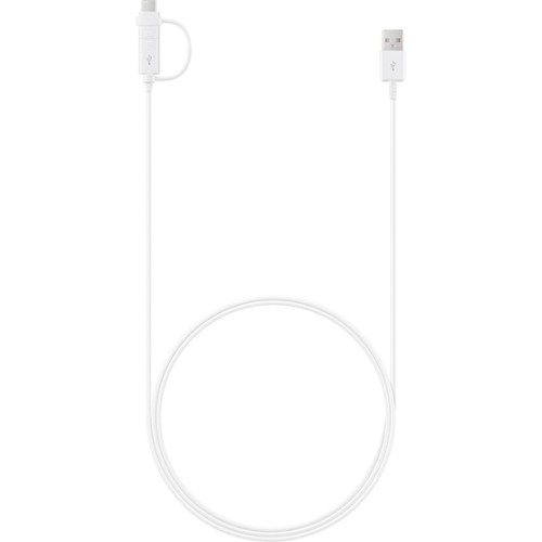 Кабель Samsung USB - microUSB - USB Type-C EP-DG930DWEGRU White