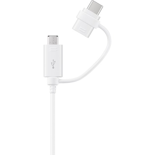 Кабель Samsung USB - microUSB - USB Type-C EP-DG930DWEGRU White
