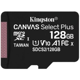 Карта памяти Kingston microSDHC Class 10 UHS I U1 128Gb
