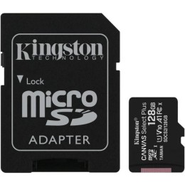 Карта памяти Kingston microSDHC Class 10 UHS I U1 128Gb