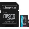 Карта памяти Kingston microSDXC Class 10 UHS-I U3 128Gb SDCG3/128GB SD adapter