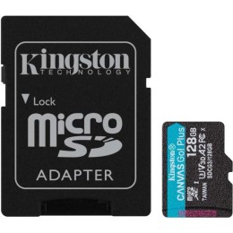 Карта памяти Kingston microSDXC Class 10 UHS-I U3 128Gb SDCG3/128GB SD adapter