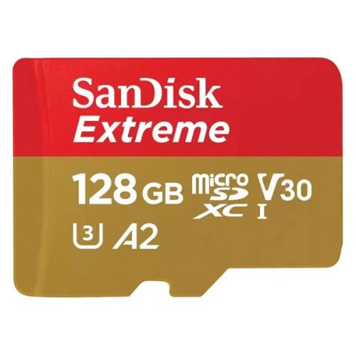 Карта памяти SanDisk Extreme microSDXC UHS I 128Gb