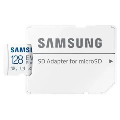 Карта памяти Samsung EVO Plus microSDXC Class 10 USH I U3 128Gb SD adapter