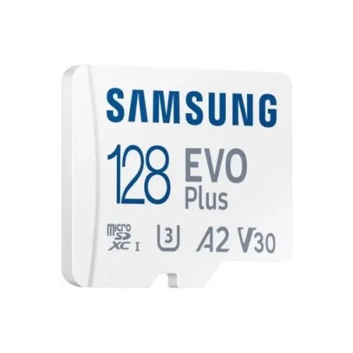Карта памяти Samsung EVO Plus microSDXC Class 10 USH I U3 128Gb SD adapter