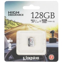 Карта памяти microSDXC UHS-I U1 Kingston High Endurance Class 10, SDCE 128Gb