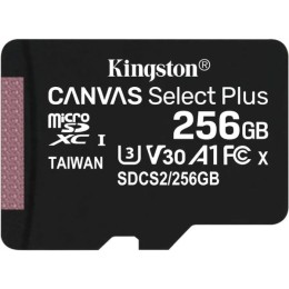 Карта памяти Kingston microSDXC Class 10 UHS I U3 256Gb