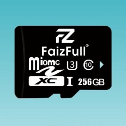Карта памяти MicroSD 256GB FAIZFULL Сlass 10 U3