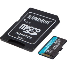 Карта памяти Kingston microSDXC Class 10 UHS 3 64Gb SDCG3/64GB