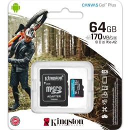 Карта памяти Kingston microSDXC Class 10 UHS 3 64Gb SDCG3/64GB