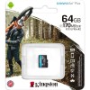 Карта памяти Kingston microSDXC Class 10 UHS I 3 64Gb SDCG3/64GBSP
