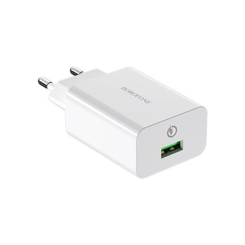 Сетевое зарядное устройство Borofone BA21A Белое