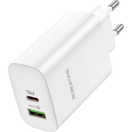 Сетевое зарядное устройство без кабеля Borofone BN10 Белое